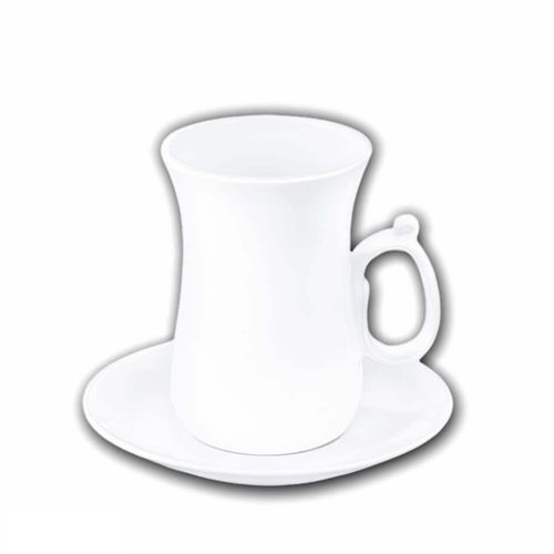 5052609931440 - 6er-Set Teetassen und Untertassen in Farbbox – Hochwertiges Porzellan 120 ml