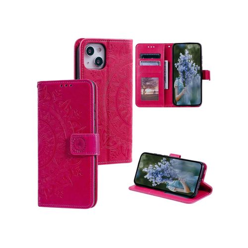 4066914402664 - Schutz Handy Hülle für Apple iPhone 15 Plus Case Cover Klapp Tasche Wallet Etuis