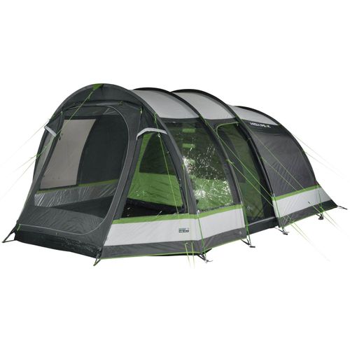 4001690118361 - Tunnelzelt HIGH PEAK Bozen 50 Zelte Gr B H L 320 cm x 200 cm x 495 cm grün (hellgrau dunkelgrau grün) Familienzelte