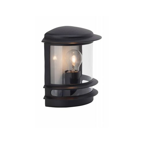 4004353164743 - BRILLIANT Lampe Hollywood Außenwandleuchte schwarz 1x A60 E27 60W geeignet für Normallampen (nicht enthalten) IP-Schutzart 44 - spritzwassergeschützt 4004353164743 - BRILLIANT Lampe Hollywood Außenwandleuchte schwarz 1x A60 E27 60W geeignet für Normallampen (nicht enthalten) IP-Schutzart 44 - spritzwassergeschützt