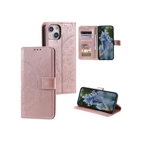 4066914402688 - Schutz Handy Hülle für Apple iPhone 15 Plus Case Cover Klapp Tasche Wallet Etuis