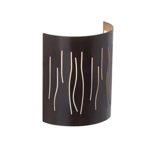 4004353197215 - Lampe Kinley Wandhalbschale braun 1x A60 E27 40W geeignet für Normallampen (nicht enthalten) Für LED-Leuchtmittel geeignet - braun - Brilliant 4004353197215 - Lampe Kinley Wandhalbschale braun 1x A60 E27 40W geeignet für Normallampen (nicht enthalten) Für LED-Leuchtmittel geeignet - braun - Brilliant