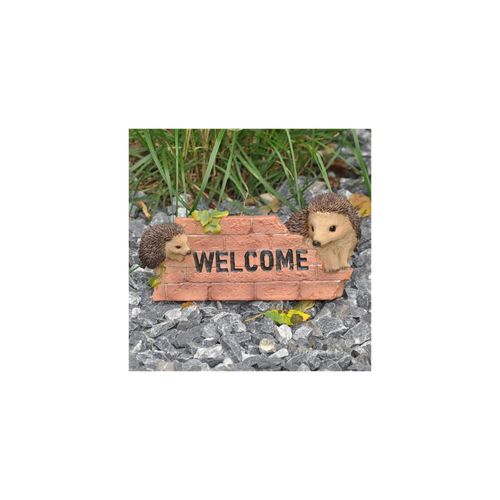 4251639209845 - Dazikemo Gartenfigur Dekofigur Igel Willkommen 4251639209845 - Dazikemo Gartenfigur Dekofigur Igel Willkommen