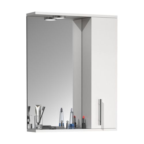 4051814423765 - Badspiegel Badschrank zeitlos Maße ca H 71 x B 55 x T 14 cm ausreichend Stauraum Spiegelschrank - Lisalo L Gr 55 weiß B55cm H71cm T14cm Holzwerkstoff Spiegel 4051814423765 - Badspiegel Badschrank zeitlos Maße ca H 71 x B 55 x T 14 cm ausreichend Stauraum Spiegelschrank - Lisalo L Gr 55 weiß B55cm H71cm T14cm Holzwerkstoff Spiegel
