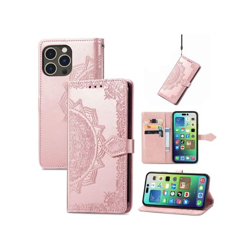 4066914380764 - Hülle Handy Schutz für Apple iPhone 15 Pro Max Case Cover Klapp Tasche Wallet