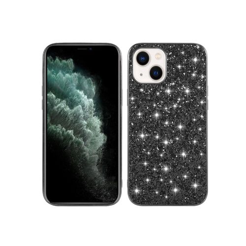 4066914407058 - Schutz Handy Hülle für Apple iPhone 15 Plus Case Cover Glitzer Bumper Etuis Neu