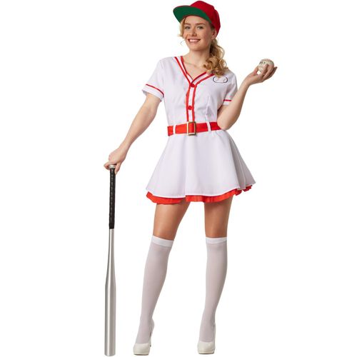 4061173006516 - tectake® Frauenkostüm Baseball 4061173006516 - tectake® Frauenkostüm Baseball