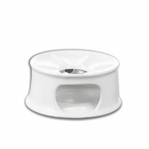 5052609960068 - Warmhalteständer aus weißem Porzellan – 13 cm Feinporzellan in Geschenkbox 5052609960068 - Warmhalteständer aus weißem Porzellan – 13 cm Feinporzellan in Geschenkbox