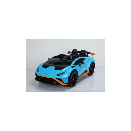 4260259875194 - ES-Toys Kinder Elektroauto Lamborghini Huracan STO EVA-Reifen Bluetooth MP3 USB blau 4260259875194 - ES-Toys Kinder Elektroauto Lamborghini Huracan STO EVA-Reifen Bluetooth MP3 USB blau