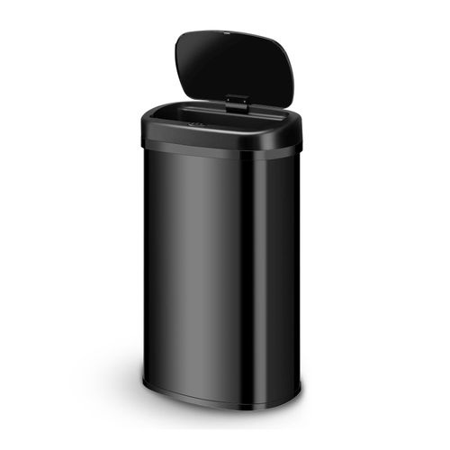4260565529811 - Automatik Mülleimer mit Sensor 60L - elektrischer Abfalleimer Bewegungssensor automatischer Deckel wasserdicht rechteckig Küche - Schwarz 4260565529811 - Automatik Mülleimer mit Sensor 60L - elektrischer Abfalleimer Bewegungssensor automatischer Deckel wasserdicht rechteckig Küche - Schwarz