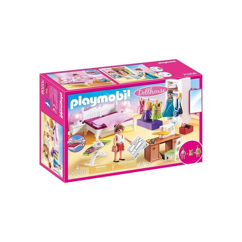 4008789702081 - Dollhouse 70208 Schlafzimmer mit Nähecke Spielfiguren-Set 4008789702081 Playmobil 4008789702081 - Dollhouse 70208 Schlafzimmer mit Nähecke Spielfiguren-Set 4008789702081 Playmobil