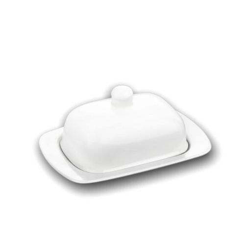 5052609961041 - Butterdose aus Porzellan – Hochwertiges weißes Porzellan in Geschenkbox 5052609961041 - Butterdose aus Porzellan – Hochwertiges weißes Porzellan in Geschenkbox
