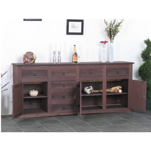 4250781440649 - Sideboard New Mexiko Mexico 7+3 Anrichte Buffet Schrank Kommode kolonial