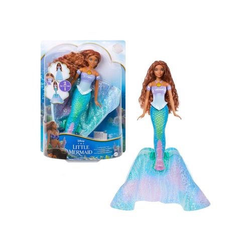 0194735121458 - the Little Mermaid Transforming Ariel Fashion Doll Switch From Human To Mermaid