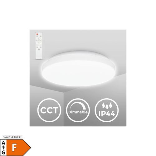 4057722009848 - Bklicht - led Bad Deckenleuchte 12W cct Farbtemperaturwechsel IP44 Deckenlampe Badezimmer 4057722009848 - Bklicht - led Bad Deckenleuchte 12W cct Farbtemperaturwechsel IP44 Deckenlampe Badezimmer