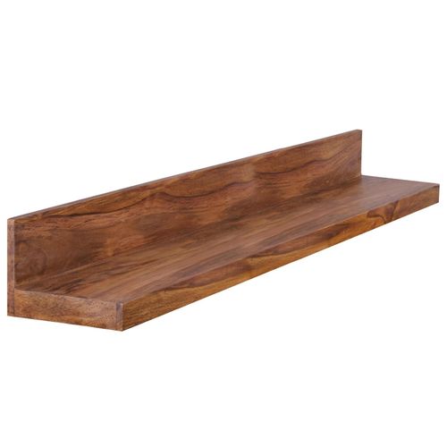 4251745765013 - Wandregal Wood aus Massivholz Sheesham 140 cm nachhaltig starke Auflagefläche ideal für Wohnräume und Flure handgefertigt 4251745765013 - Wandregal Wood aus Massivholz Sheesham 140 cm nachhaltig starke Auflagefläche ideal für Wohnräume und Flure handgefertigt