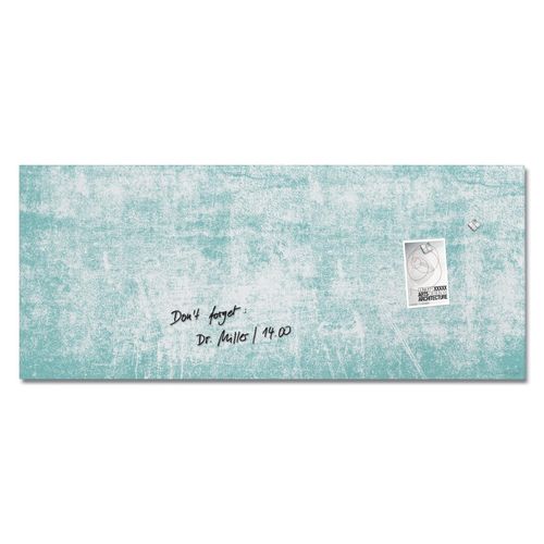 4059865639463 - GL297 Glas Magnettafel Artverum Wall 130x55 türkis weiß Magnetboard Tafel 4059865639463 - GL297 Glas Magnettafel Artverum Wall 130x55 türkis weiß Magnetboard Tafel