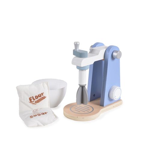 3800146223113 - Spielzeug Mixer 4342 Holz Rührschüssel abnehmbar Spiel-Mehl- Zuckerbeutel blau 3800146223113 - Spielzeug Mixer 4342 Holz Rührschüssel abnehmbar Spiel-Mehl- Zuckerbeutel blau