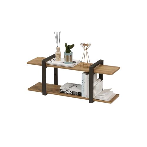 4260750010926 - holz4home® Regal aus Eiche I Wandmontage Natur 4260750010926 - holz4home® Regal aus Eiche I Wandmontage Natur
