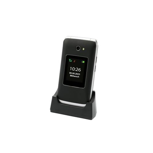 4030152952595 - Vitus 2G Klappbare Senioren Mobiltelefon mit Großtasten schwarz 4030152952595 - Vitus 2G Klappbare Senioren Mobiltelefon mit Großtasten schwarz