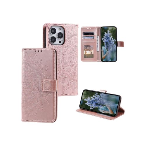 4066914402794 - Schutz Handy Hülle für Apple iPhone 15 Pro Max Case Cover Klapp Tasche Wallet