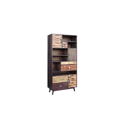 4041908128058 - Regalschrank TOBOL 304070 braun 800 x 400 x 1830 cm 4041908128058 Garden Pleasure