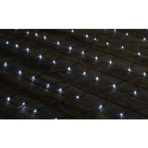 4064161072005 - Weihnachtsbaum-Beleuchtung Außen 230 V 50 Hz 200 led Kaltweiß (l x b) 300 cm x 200 cm - Sygonix