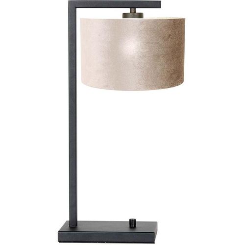 8712746152098 - - Tischleuchte Wohnzimmerlampe Leseleuchte Schlafzimmerleuchte Grau h 48 cm