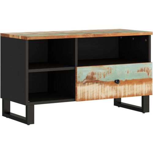 8720845724795 - Bonnevie - TV-SchrankTV-Möbel 80x33x46 cm Altholz Massiv und Holzwerkstoff vidaXL