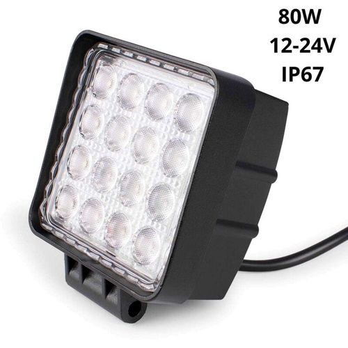 8435427125388 - LED-Scheinwerfer 80W 10-80V dc - Maschinen- Fahrzeug- und Schiffsbau - 8000lm - 60º