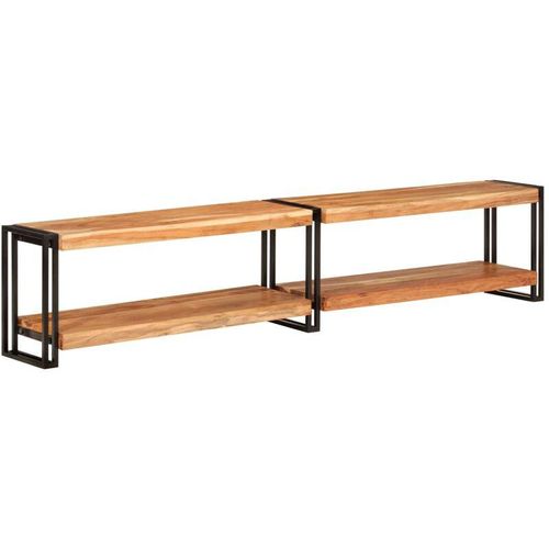 8720845952488 - Bonnevie - TV-SchrankTV-Möbel 200x30x40 cm Massivholz Akazie vidaXL