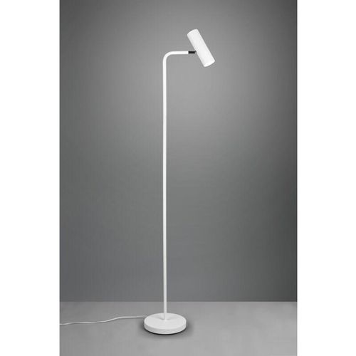 8055303885306 - Iperbriko - Marley Weiße Stehlampe und zylindrischer Spot H151 Trio Lighting