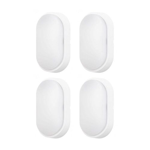 8445386730981 - Forlight - moo (4uds) Aplique de Pared Exterior led IP54 de Color Blanco con Temperatura Regulable 3000-4000-6000K Color Blanco