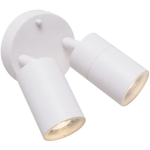 8445386116501 - Forlight - Pixa Double Wandleuchte für den doppelten Innenbereich für GU10-Leuchtmittel in Weiß 8445386116501 - Forlight - Pixa Double Wandleuchte für den doppelten Innenbereich für GU10-Leuchtmittel in Weiß