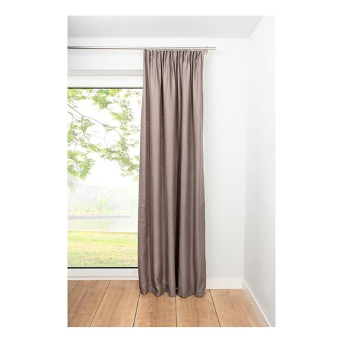 4040255303859 - Ondeco Schlaufenschal Balance Gardinen Blickdicht Vorhang Schlafzimmer 1er Set Farbe Taupe Größe 135x245 cm 4040255303859 - Ondeco Schlaufenschal Balance Gardinen Blickdicht Vorhang Schlafzimmer 1er Set Farbe Taupe Größe 135x245 cm