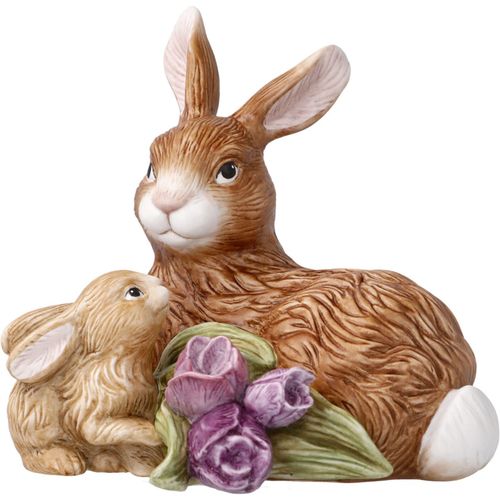 4005169355707 - Osterhase GOEBEL Jahreshase 2022 bunt Dekofiguren B H T 11cm x 12cm x 13cm Biskuitporzellan aus Biskuitporzellan limitiert auf 7500 Stück mit Zertifikat B11cm H12cm T13cm