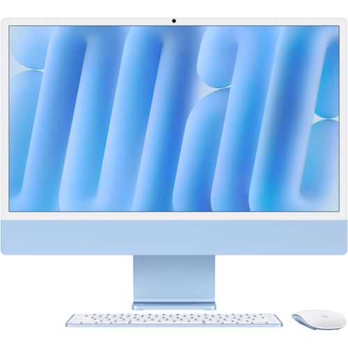 0195949597169 - 24-inch iMac with Retina 45K display M4 chip with 10-core CPU and 10-core GPU 16GB 256GB SSD - Blue