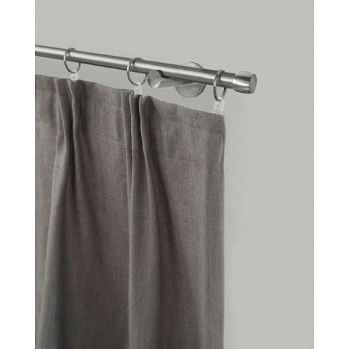 9002777340144 - Gardinenstange GARESA KAPPE Gardinenstangen Gr L 390 cm Ø 16 mm 1 läufig silberfarben (edelstahlfarben) Gardinenstangen nach Maß Vorhanggarnitur verlängerbar Kappe edelstahl optik mit Ringe 9002777340144 - Gardinenstange GARESA KAPPE Gardinenstangen Gr L 390 cm Ø 16 mm 1 läufig silberfarben (edelstahlfarben) Gardinenstangen nach Maß Vorhanggarnitur verlängerbar Kappe edelstahl optik mit Ringe