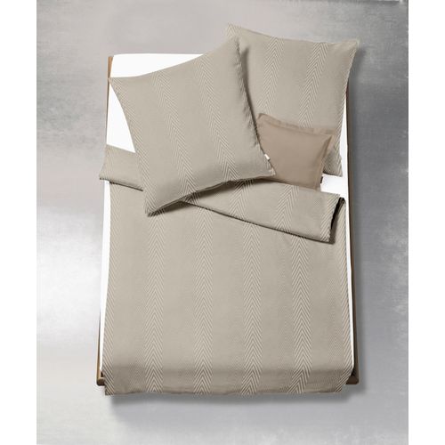 4043202479089 - Bettwäsche FLEURESSE Jade Fischgrat Gr B L 135 cm x 200 cm (1 St) B L 80 cm x 80 cm (1 St) Mako-Damast grau (taupe) Bettwäsche 135x200 cm 4043202479089 - Bettwäsche FLEURESSE Jade Fischgrat Gr B L 135 cm x 200 cm (1 St) B L 80 cm x 80 cm (1 St) Mako-Damast grau (taupe) Bettwäsche 135x200 cm