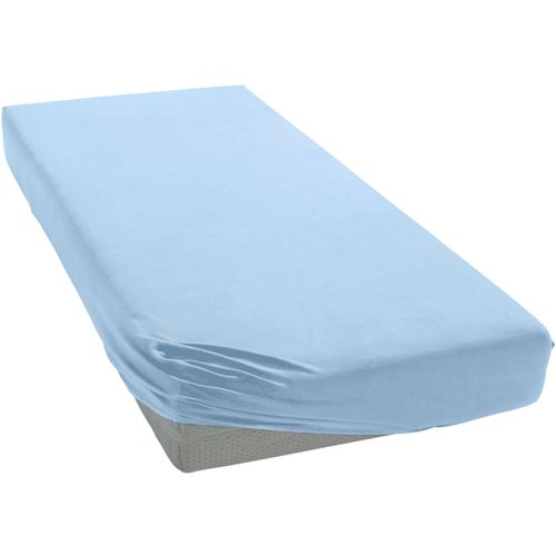 4004565649144 - Spannbettlaken JANINE ELASTIC 5002 Laken Gr B L 180-200 cm x 200-220 cm 1 St Jersey-Elasthan 35 cm 180 x 200 cm-190 x 200 cm-200 x 200 cm blau (hellblau) Spannbettlaken für Matratzen bis 35 cm Höhe 95% Baumwolle hochwertig langlebig 4004565649144 - Spannbettlaken JANINE ELASTIC 5002 Laken Gr B L 180-200 cm x 200-220 cm 1 St Jersey-Elasthan 35 cm 180 x 200 cm-190 x 200 cm-200 x 200 cm blau (hellblau) Spannbettlaken für Matratzen bis 35 cm Höhe 95% Baumwolle hochwertig langlebig