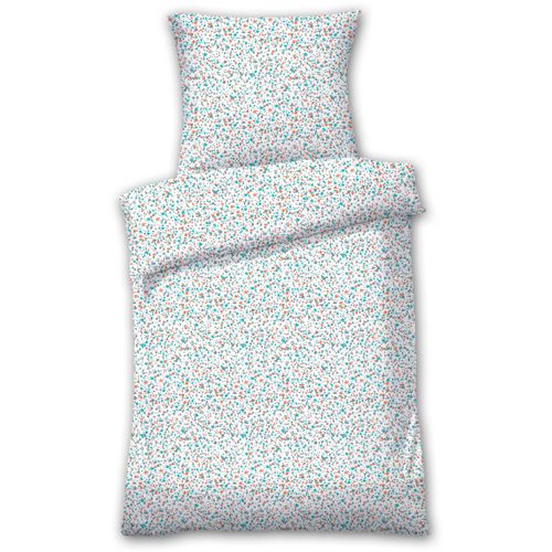 4021523140451 - Bettwäsche DYCKHOFF Ambra Gr B L 135 cm x 200 cm (1 St) B L 80 cm x 80 cm (1 St) Frottee bunt (koralle mint) Bettwäsche 135x200 cm aus Weichfrottier 4021523140451 - Bettwäsche DYCKHOFF Ambra Gr B L 135 cm x 200 cm (1 St) B L 80 cm x 80 cm (1 St) Frottee bunt (koralle mint) Bettwäsche 135x200 cm aus Weichfrottier