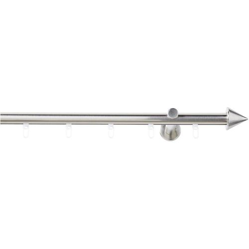 4015161080613 - Innenlaufschiene Punta Gardinenstangen Gr L 320 cm Ø 20 mm 1 läufig silberfarben (edelstahlfarben) Gardinenschienen 4015161080613 - Innenlaufschiene Punta Gardinenstangen Gr L 320 cm Ø 20 mm 1 läufig silberfarben (edelstahlfarben) Gardinenschienen