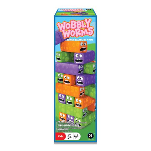 4897049301665 - Merchant Ambassador Wobbly Worms Tower Balancing Game