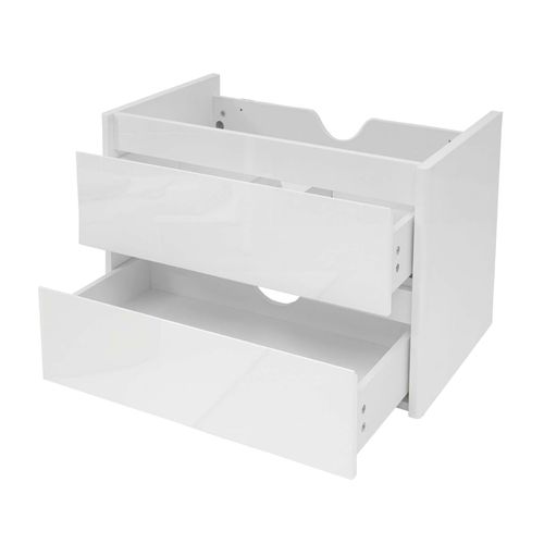 4057651522425 - Waschbeckenunterschrank MCW-B19 Waschtischunterschrank Waschtisch Badezimmer hochglanz Soft-Close 50x60cm ~ weiß 4057651522425 - Waschbeckenunterschrank MCW-B19 Waschtischunterschrank Waschtisch Badezimmer hochglanz Soft-Close 50x60cm ~ weiß