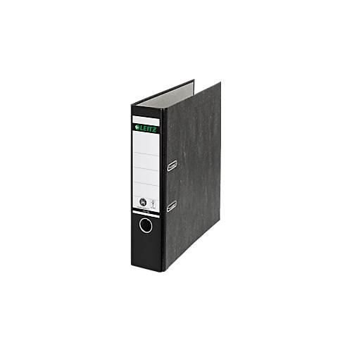 4002432359349 - LEITZ® Ordner 1080 DIN A4 Rückenbreite 80 mm Griffloch geklebtes Rückenschild klimaneutral Hartpappe 1 Stück schwarz 4002432359349 - LEITZ® Ordner 1080 DIN A4 Rückenbreite 80 mm Griffloch geklebtes Rückenschild klimaneutral Hartpappe 1 Stück schwarz