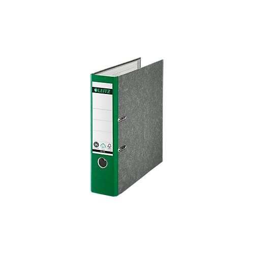 4002432489664 - LEITZ® Ordner 1080 DIN A4 Rückenbreite 80 mm Griffloch geklebtes Rückenschild klimaneutral Hartpappe 20 Stück grün 4002432489664 - LEITZ® Ordner 1080 DIN A4 Rückenbreite 80 mm Griffloch geklebtes Rückenschild klimaneutral Hartpappe 20 Stück grün