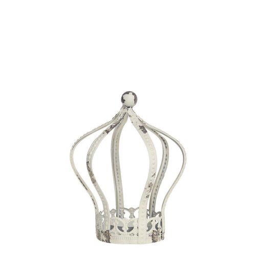 5712750360451 - Chic Antique Teelichthalter Krone Eisen Höhe14 cm x ∅11 cm 5712750360451 - Chic Antique Teelichthalter Krone Eisen Höhe14 cm x ∅11 cm