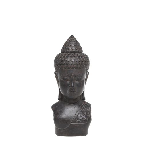 5712750385881 - Chic Antique Deko Buddha aus Polyresin H315 L12 B12 cm antique schwarz