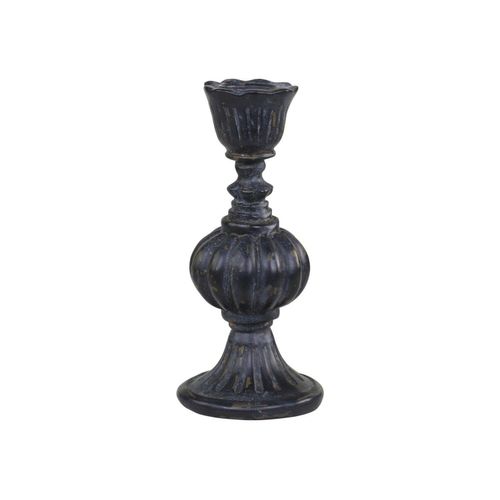 5712750293247 - Chic Antique Kerzenhalter für Stabkerzen antik H14 Ø7 cm antik schwarz 5712750293247 - Chic Antique Kerzenhalter für Stabkerzen antik H14 Ø7 cm antik schwarz