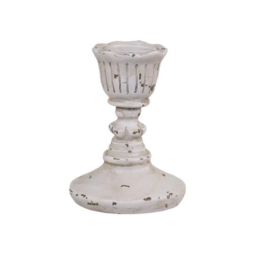 5712750293162 - Chic Antique Kerzenständer antik H8 Ø7 cm antik grau 5712750293162 - Chic Antique Kerzenständer antik H8 Ø7 cm antik grau